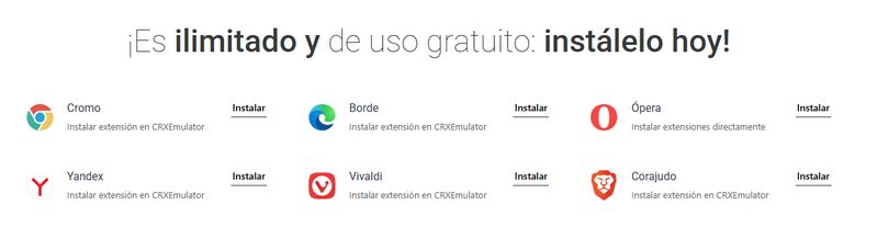 addoncrop en diferentes navegadores