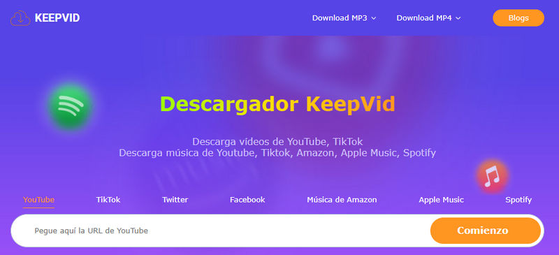 KEEPVID Descargar Apple Music