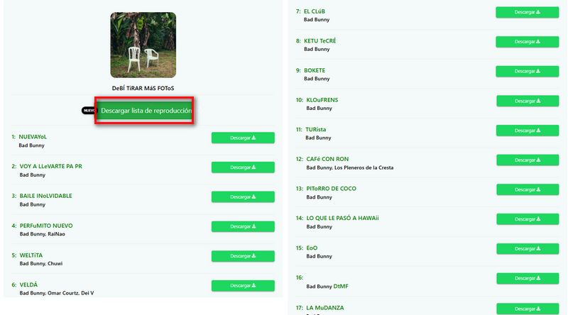 SpotifyMate download album