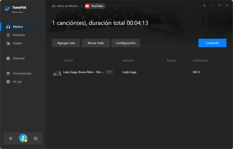 convertir video de youtube