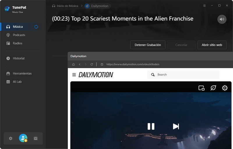 reproducir y grabar música