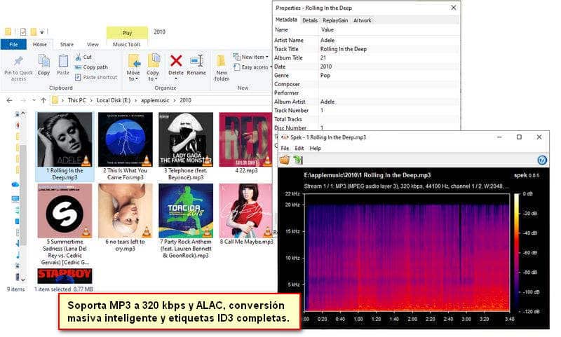 Prueba de TunePat Apple Music Converter