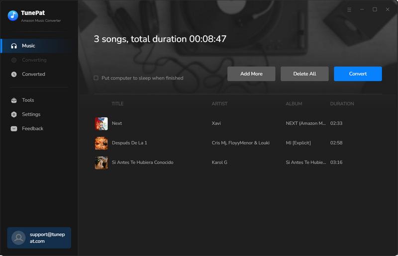 convert amazon music to pc