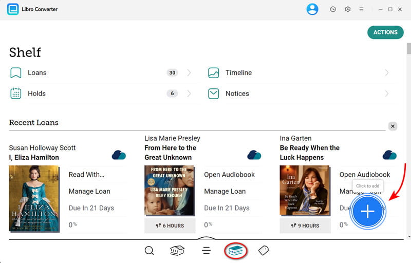 parse Libby audiobooks