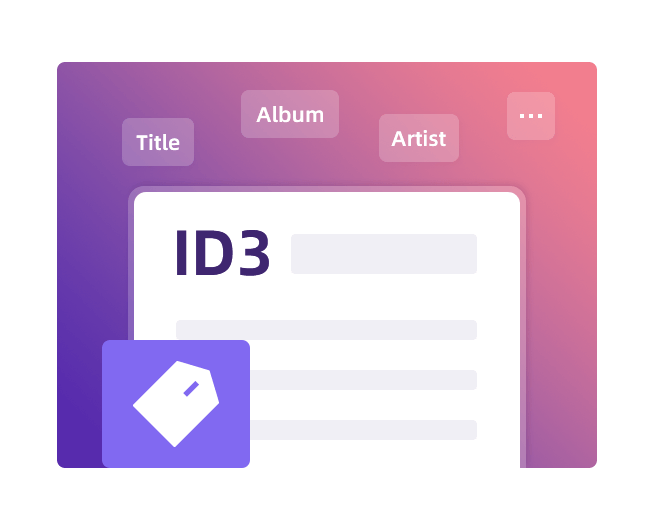 Keep Original Audio Quality and ID3 Tags