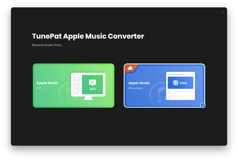 TunePat Apple Music Converter iTunes mode