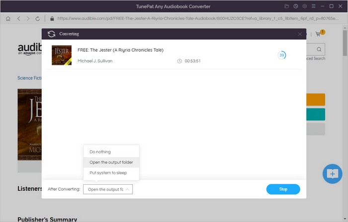 convert audiobook