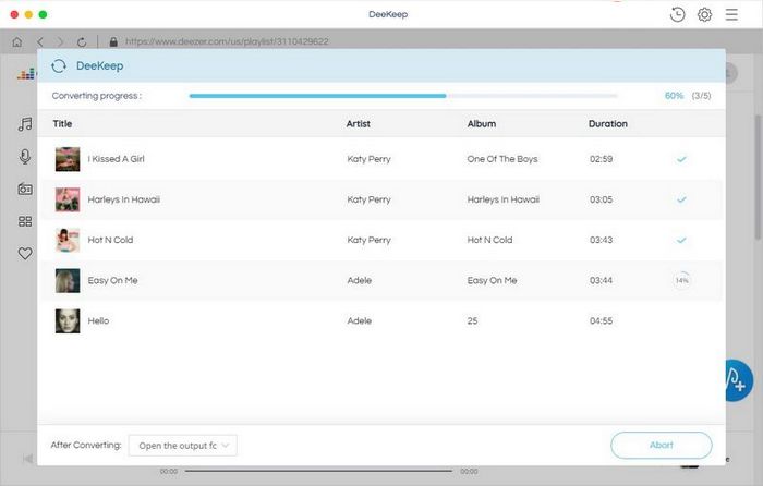 download deezer music onto mac