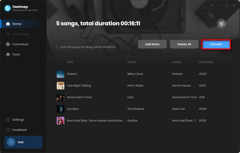 download Deezer songs to computer