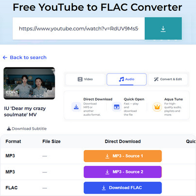 AceThinker YouTube to FLAC Converter