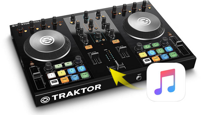 add apple music to traktor