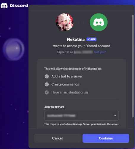 Command Discord Bot to Play Music