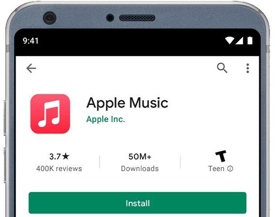 apple music on android