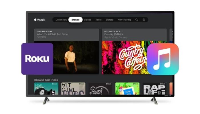 apple music on roku