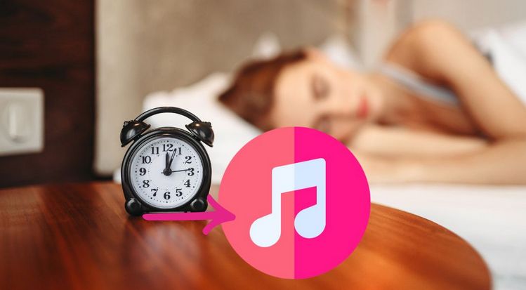 set a sleep timer for apple music