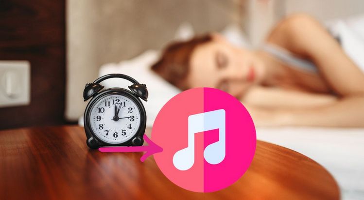 set sleep timer for apple music