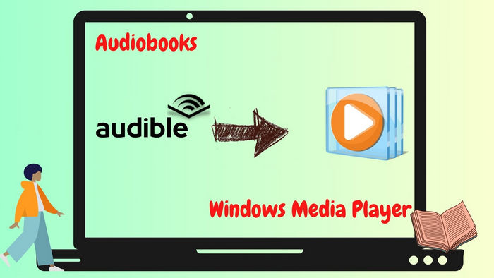 import audible audiobooks to windows media player