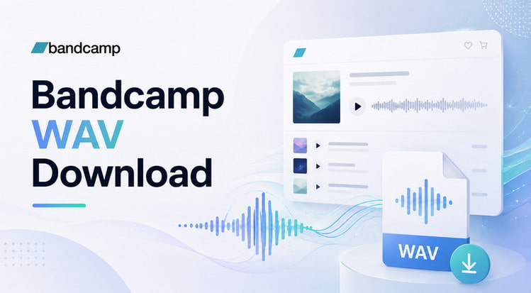 Bandcamp WAV download