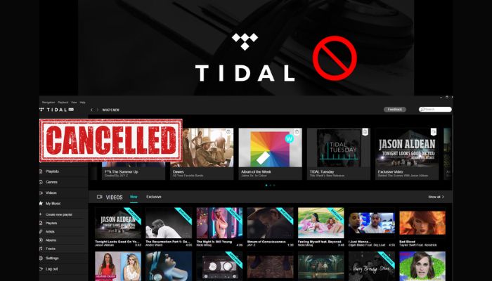 how to cancel Tidal subscription