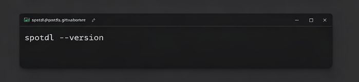 check spotdl version