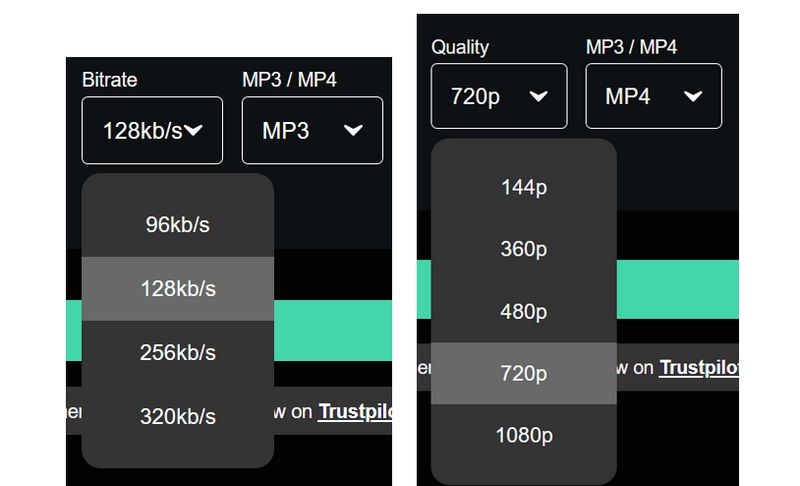 cnvmp3 options