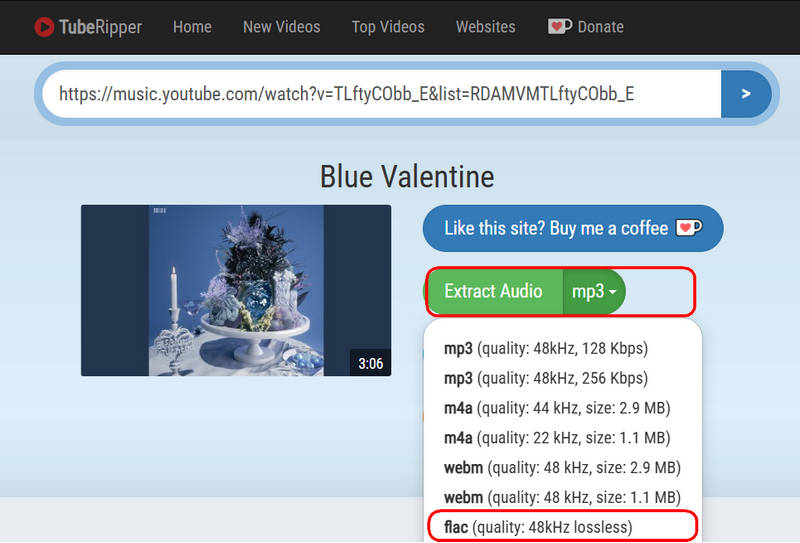 TubeRipper Download YouTube Music to FLAC for Free
