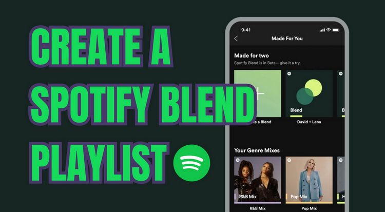create a spotify blend playlist