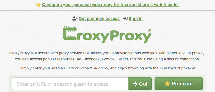 CroxyProxy