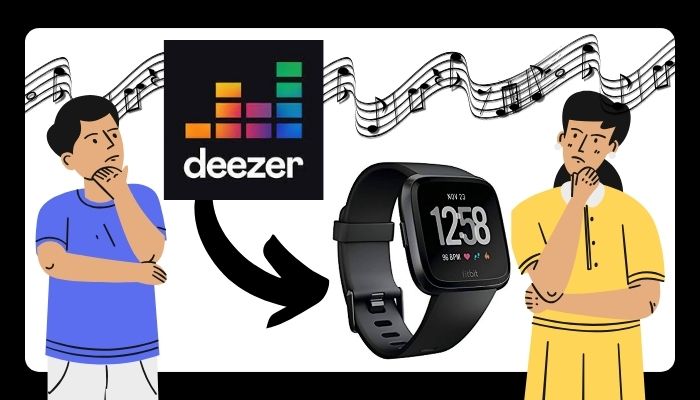 play deezer music on fitbit versa