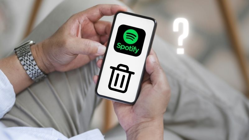 how to delete a spotify account