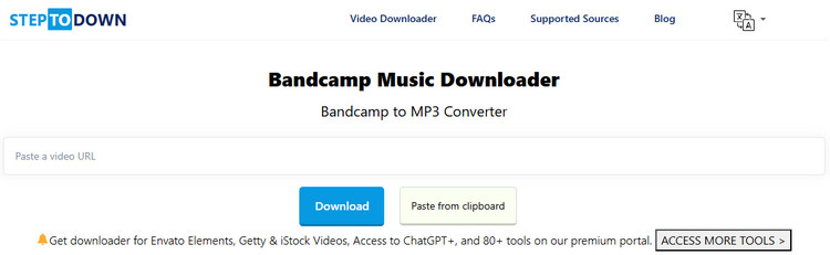 Bandcamp to MP3