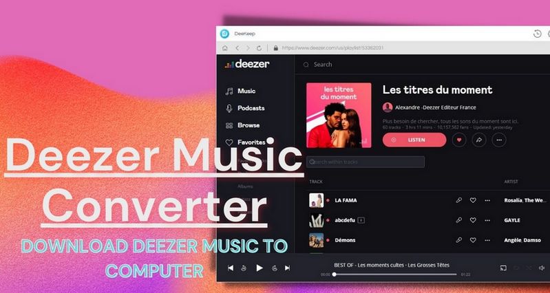 download deezer music