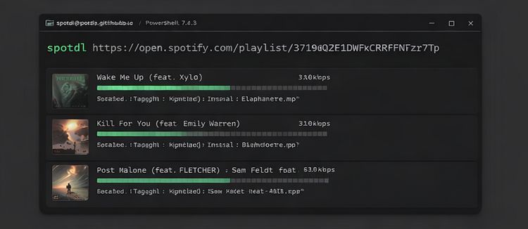 download spotify music with spotdl