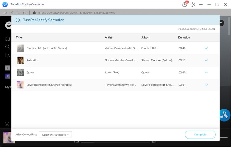 complete spotify music download