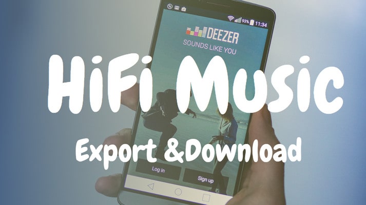 export deezer hifi music playlist