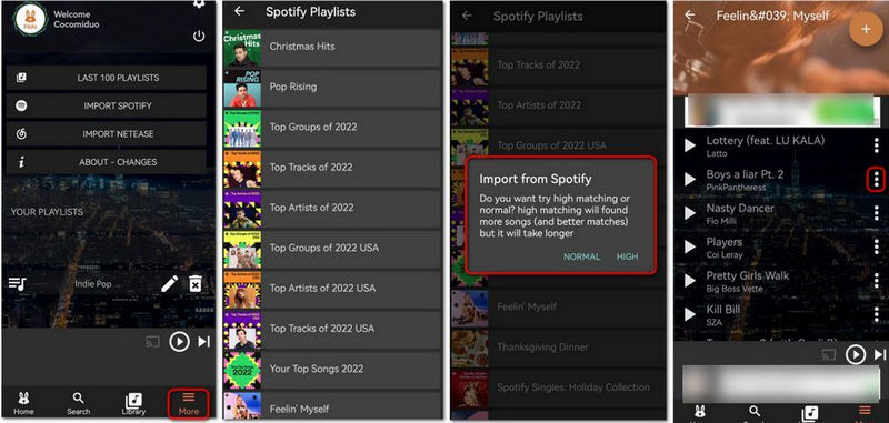 use fildo to download spotify