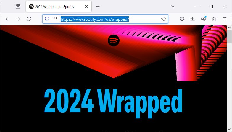 find spotify wrapped on browser