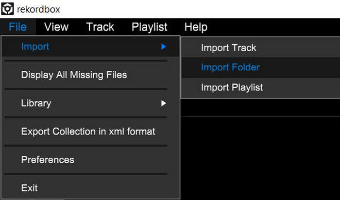 import tidal tracks