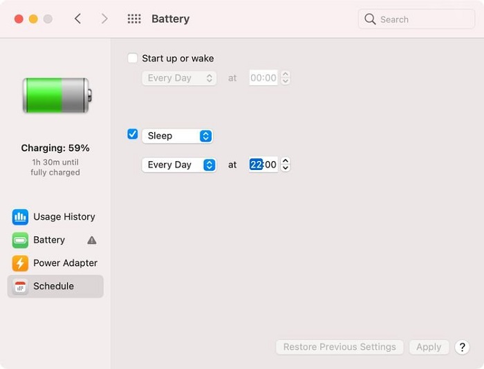 Set a Sleep Timer on Mac