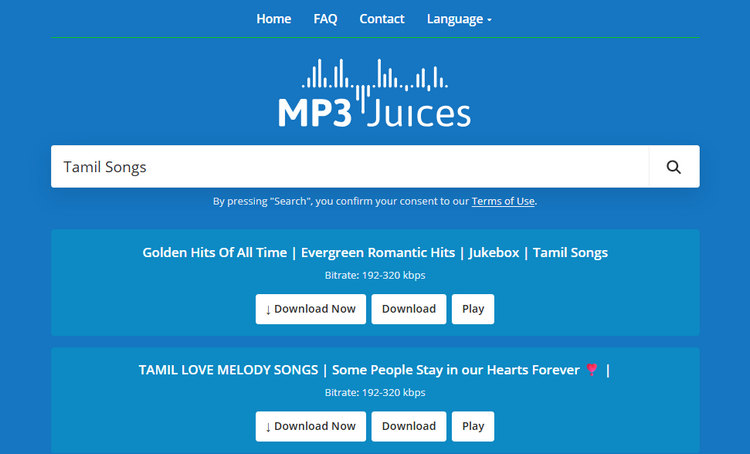 MP3Juices download tamil songs