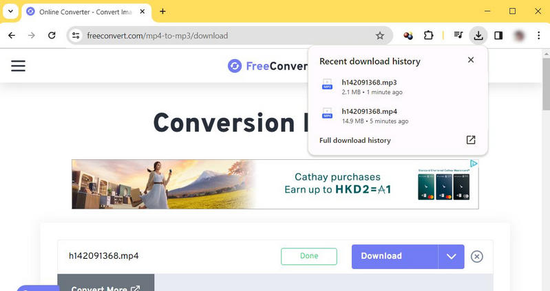 Free Convert MP4 to MP3 Converter