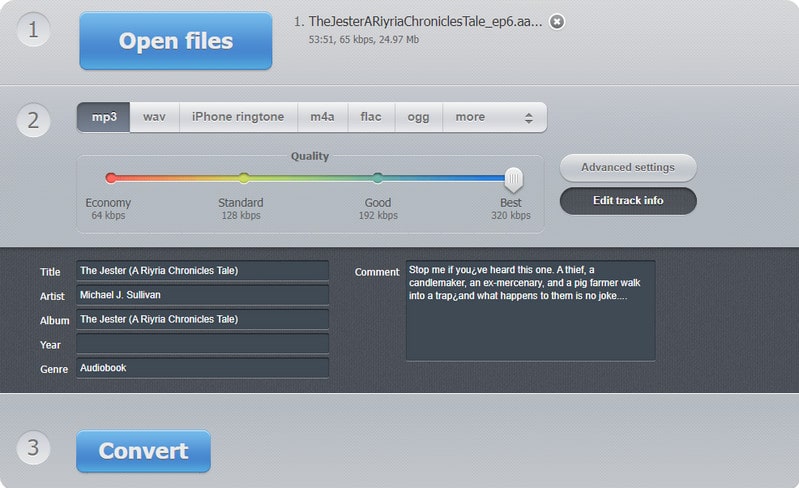 Online Audio Converter