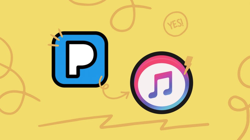 play pandora music in itunes