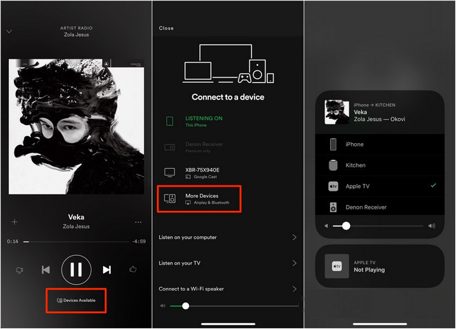 play spotify with Airplay