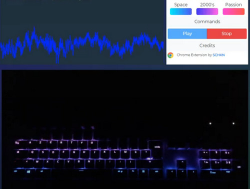 Razer Keyboard Audio Visualizer