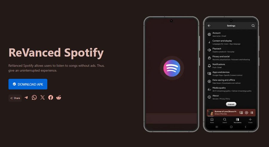 revanced spotify