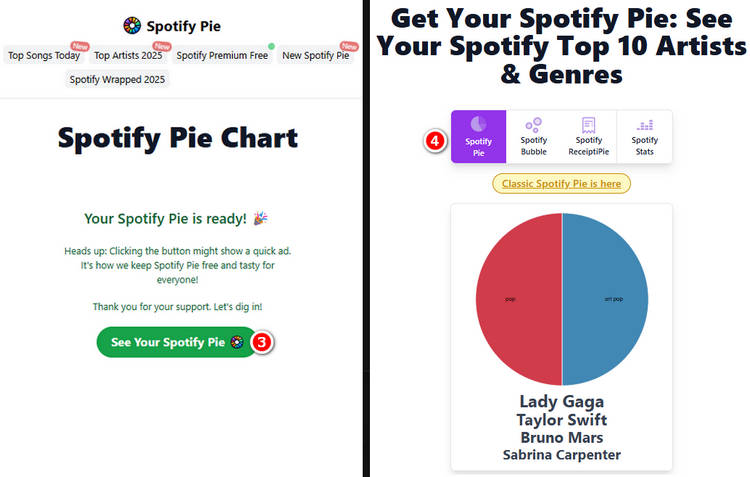 Generate Your Spotify Pie