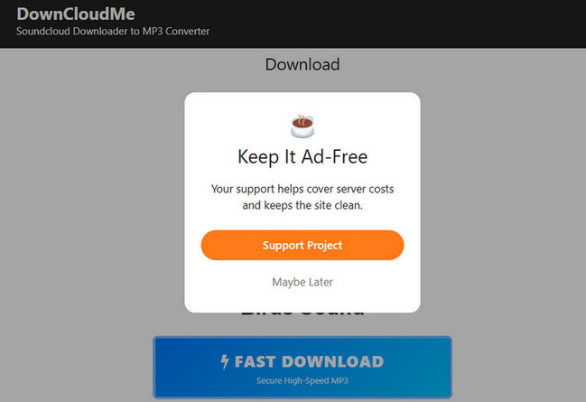 SoundCloudMe Subscribe required