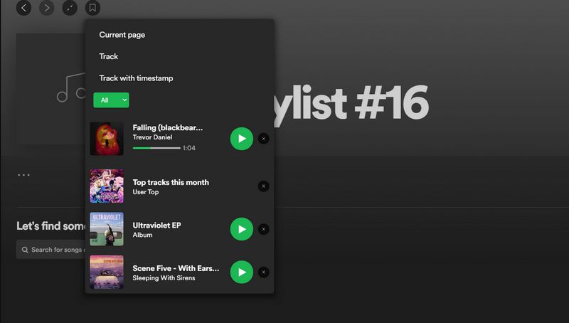 Spicetify bookmark
