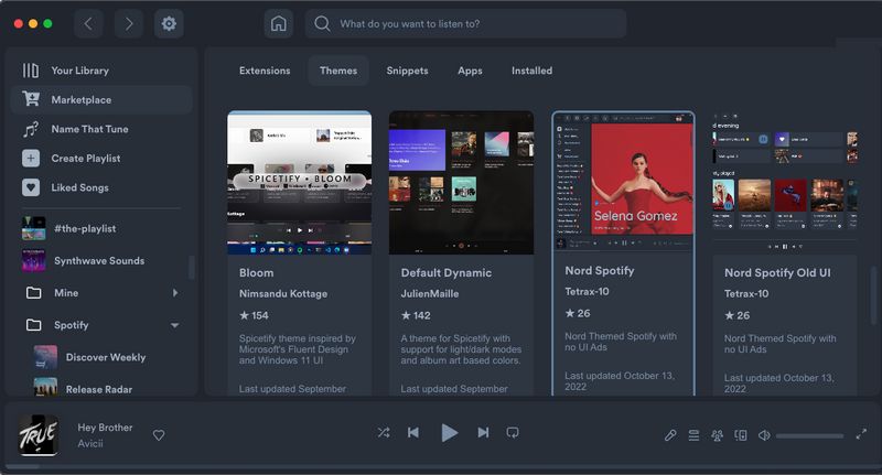 Spicetify themes
